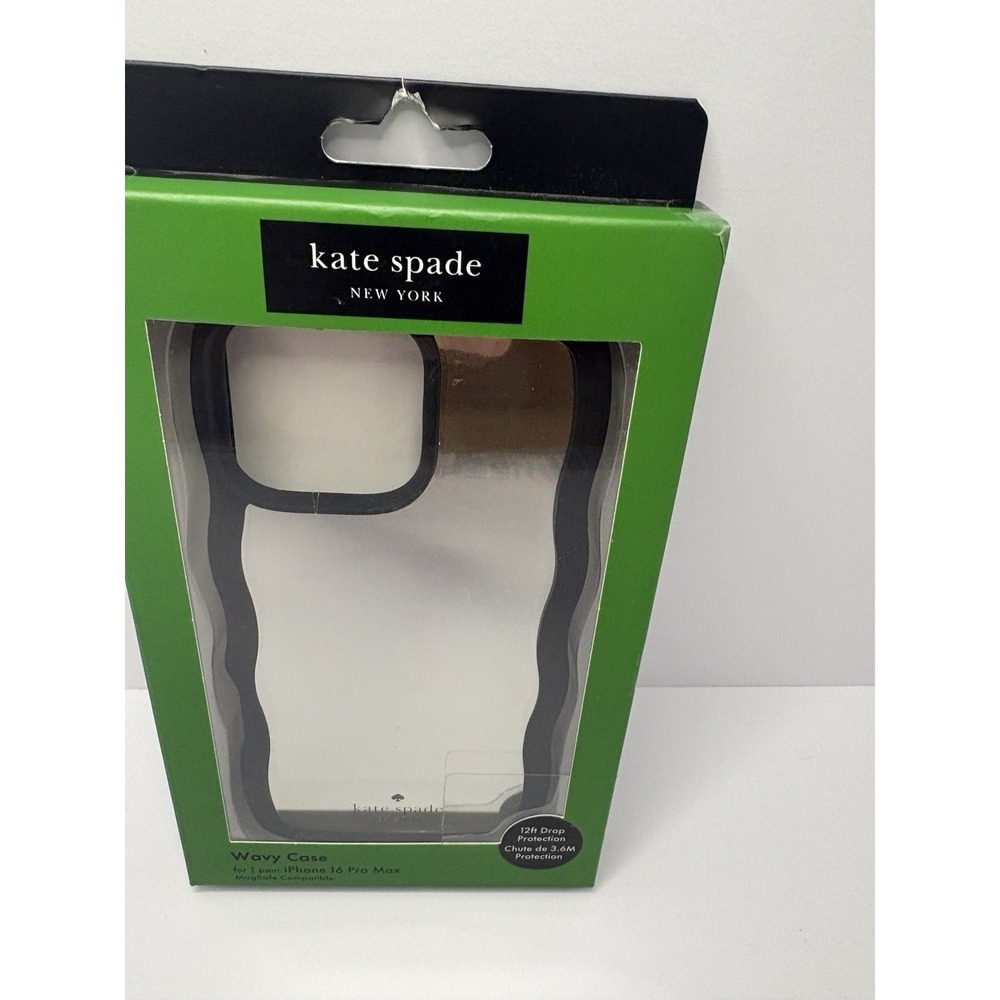 (BRAND NEW) Kate Spade iPhone 16 Pro Max Mirrored Wavy MagSafe Cell Phone Case